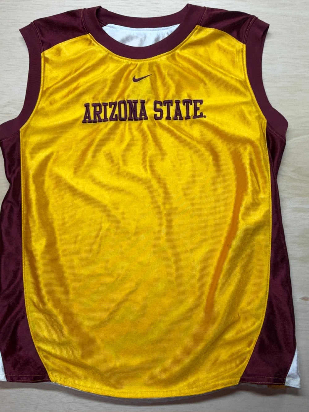 Vintage Nike Team Arizona State Sun Devils Reversible Practice Jersey